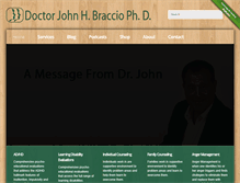 Tablet Screenshot of drjohnb.com